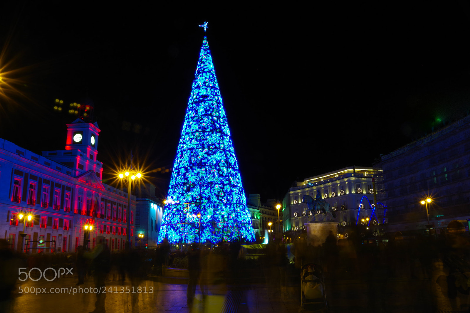 Pentax K-70 sample photo. Christmas tree, puerta del photography