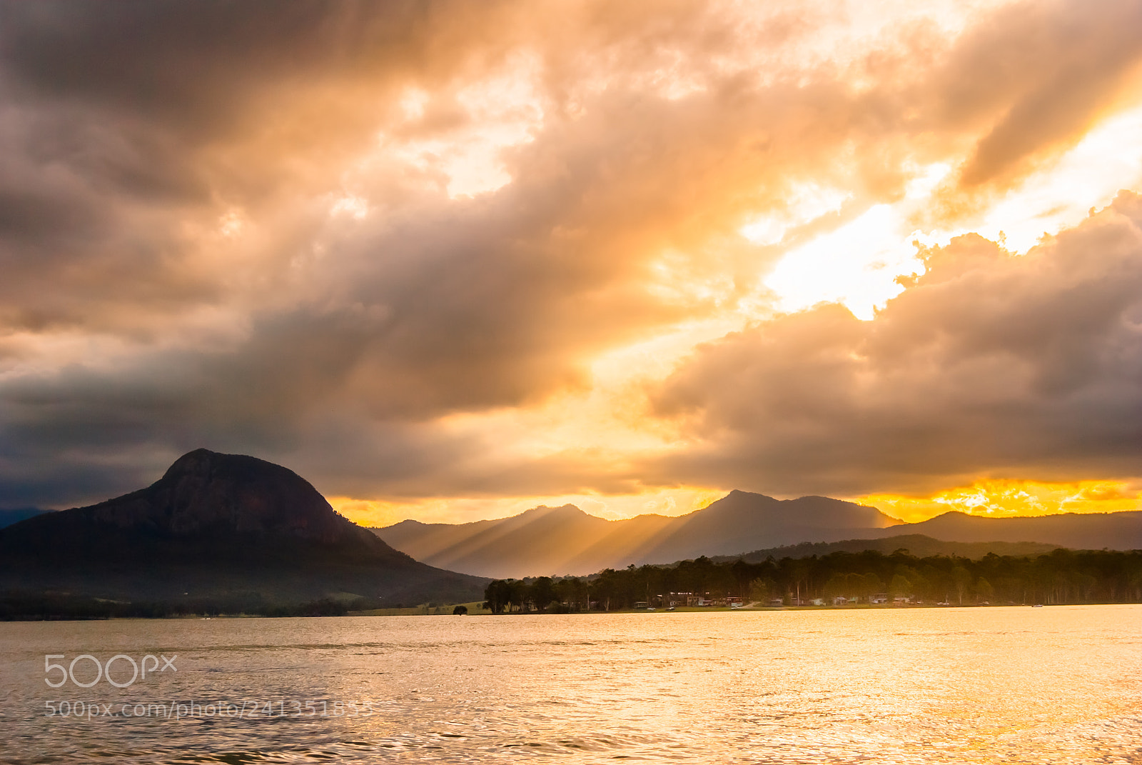 Nikon D40X sample photo. Golden rays photography