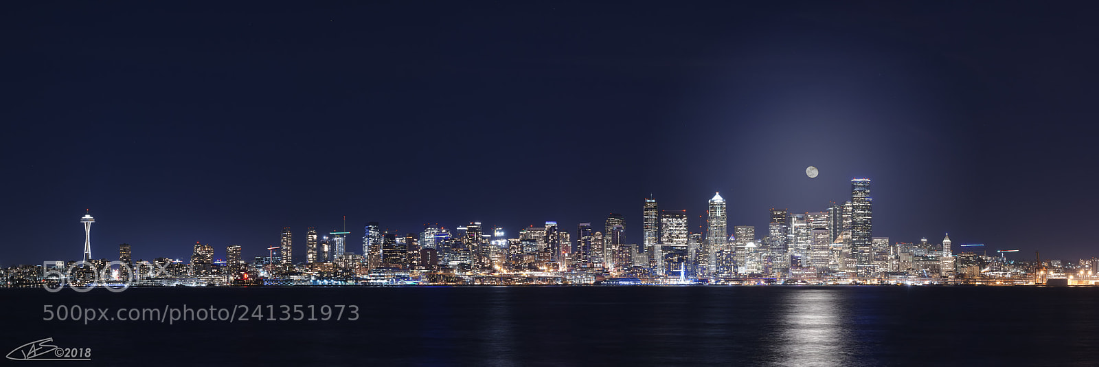 Nikon D7200 sample photo. January moonrise photography