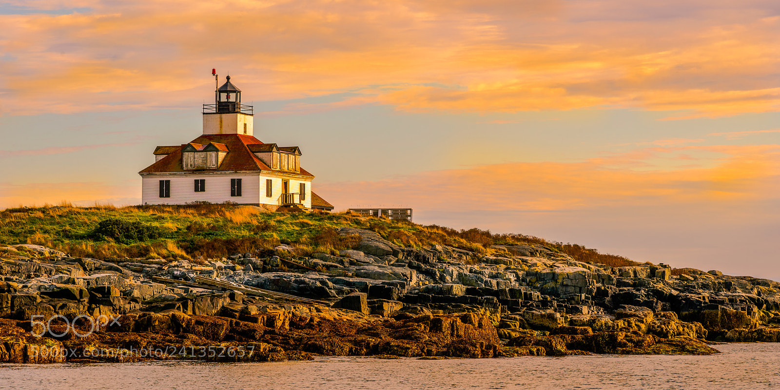 Nikon D600 sample photo. Egg rock lighthouse photography