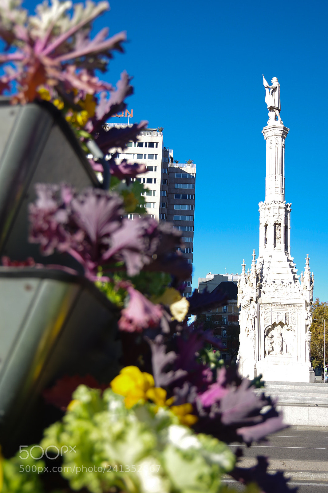 Pentax K-70 sample photo. Monumento a cristobal colon photography