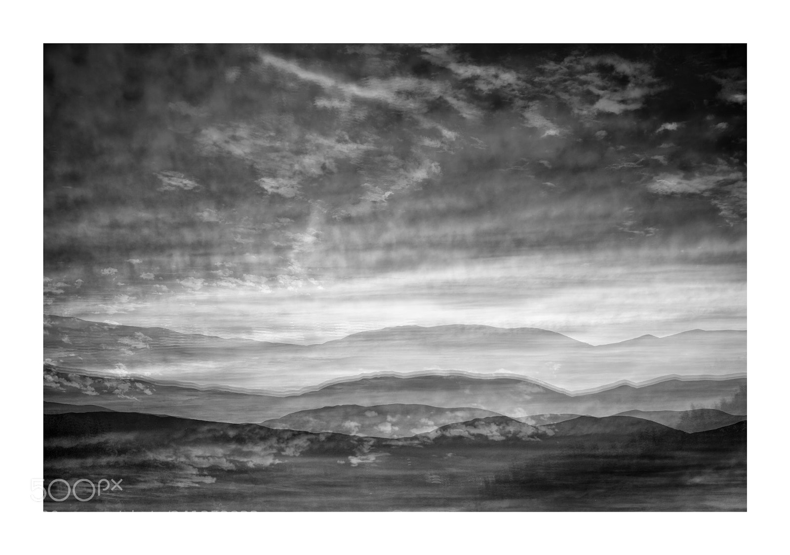 Fujifilm X-E1 sample photo. Sunset in b&w photography