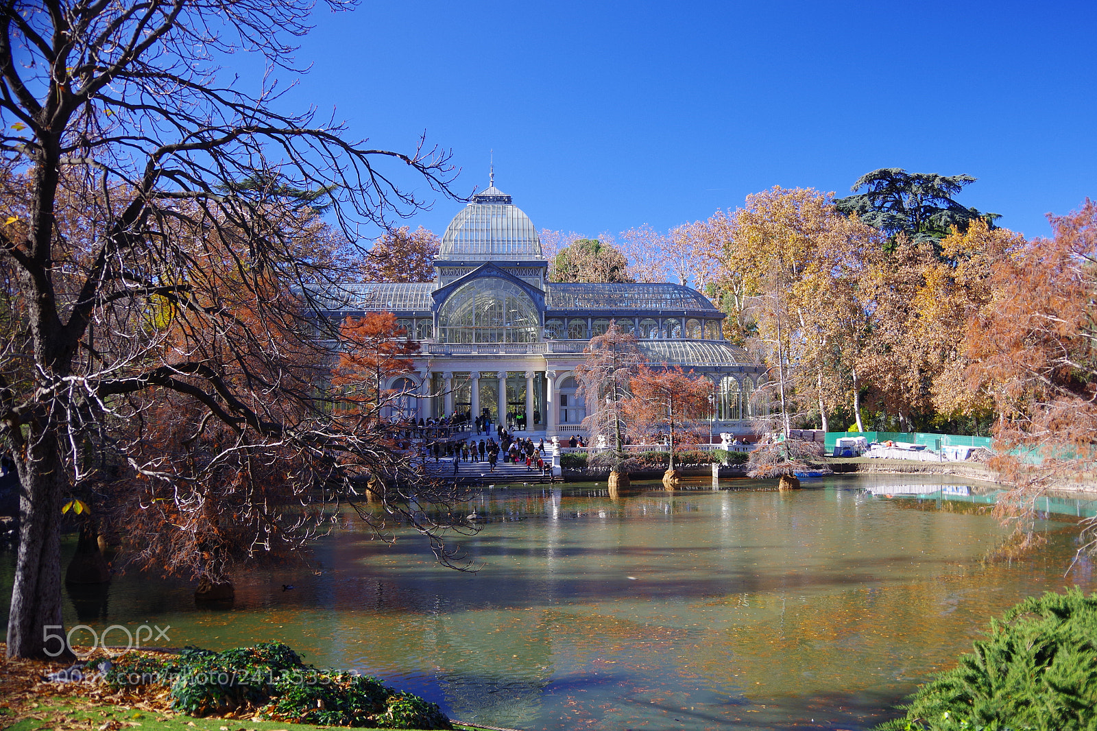 Pentax K-70 sample photo. Palacio de cristal, madrid photography