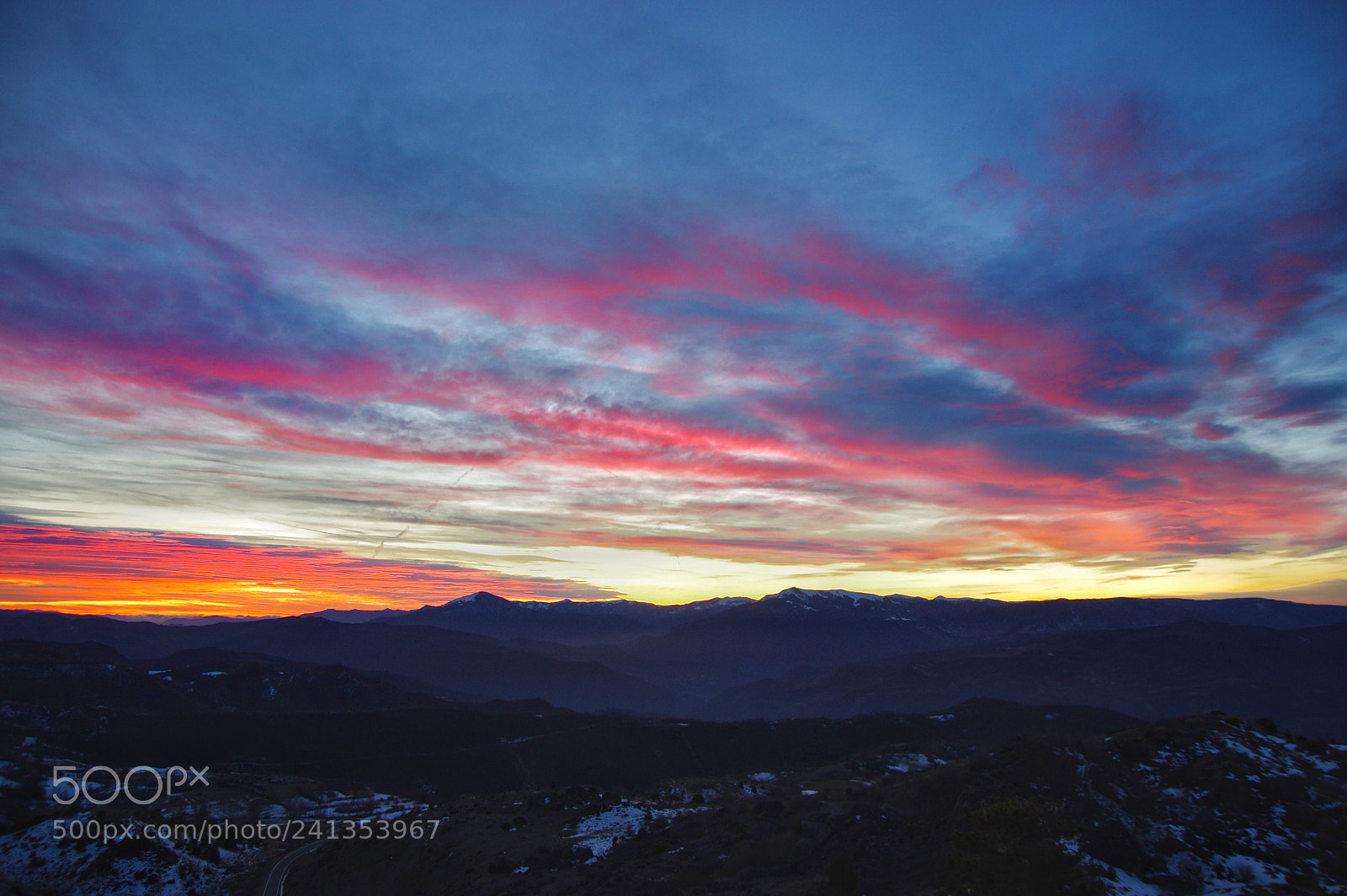 Pentax K-3 sample photo. Sella dei generali sunset photography