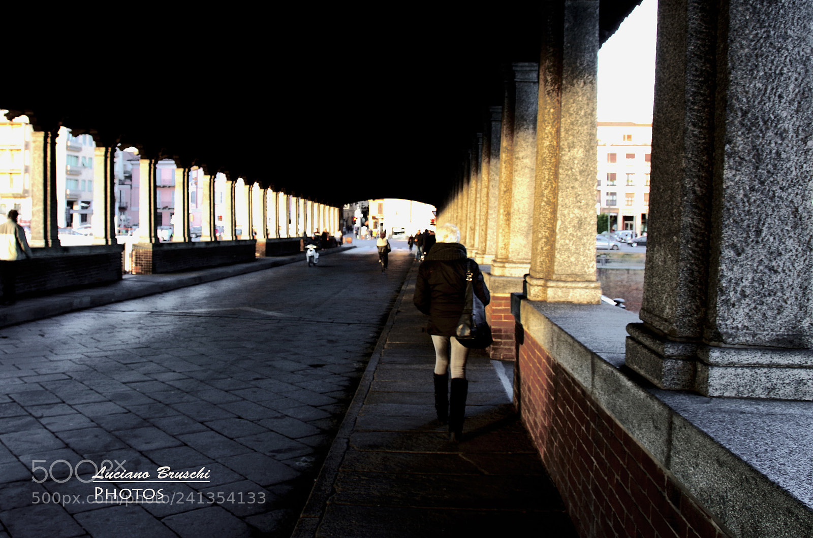 Pentax K-50 sample photo. Ponte coperto photography