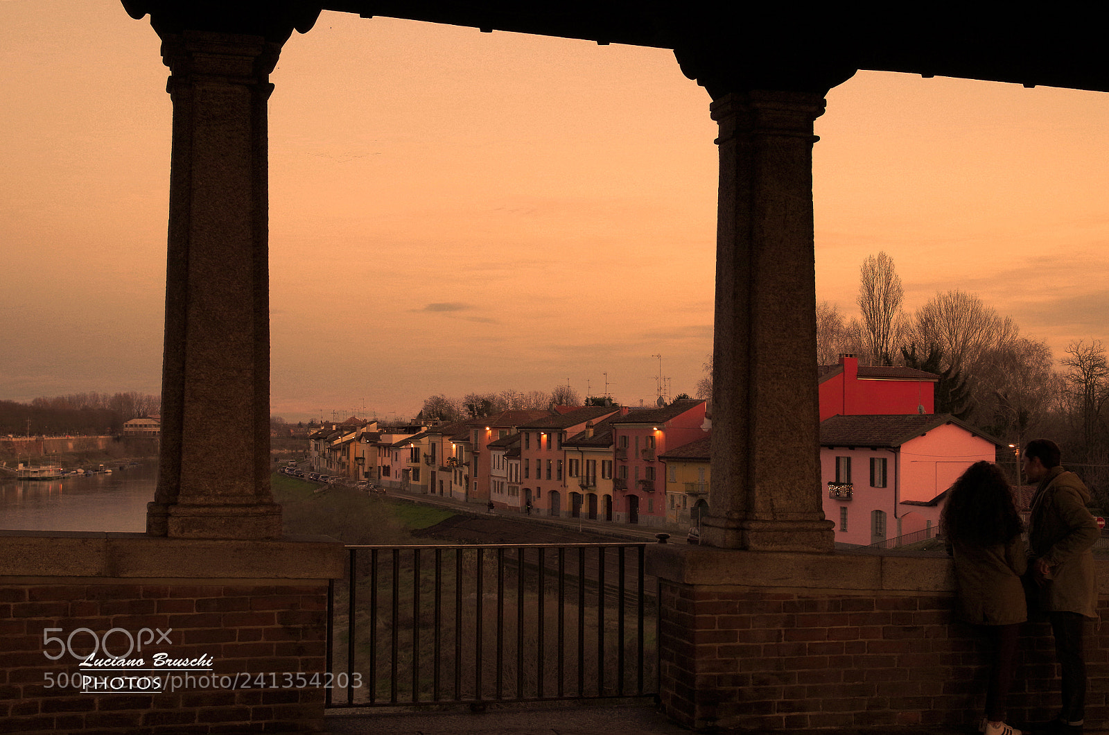 Pentax K-50 sample photo. Bridge pavia photography