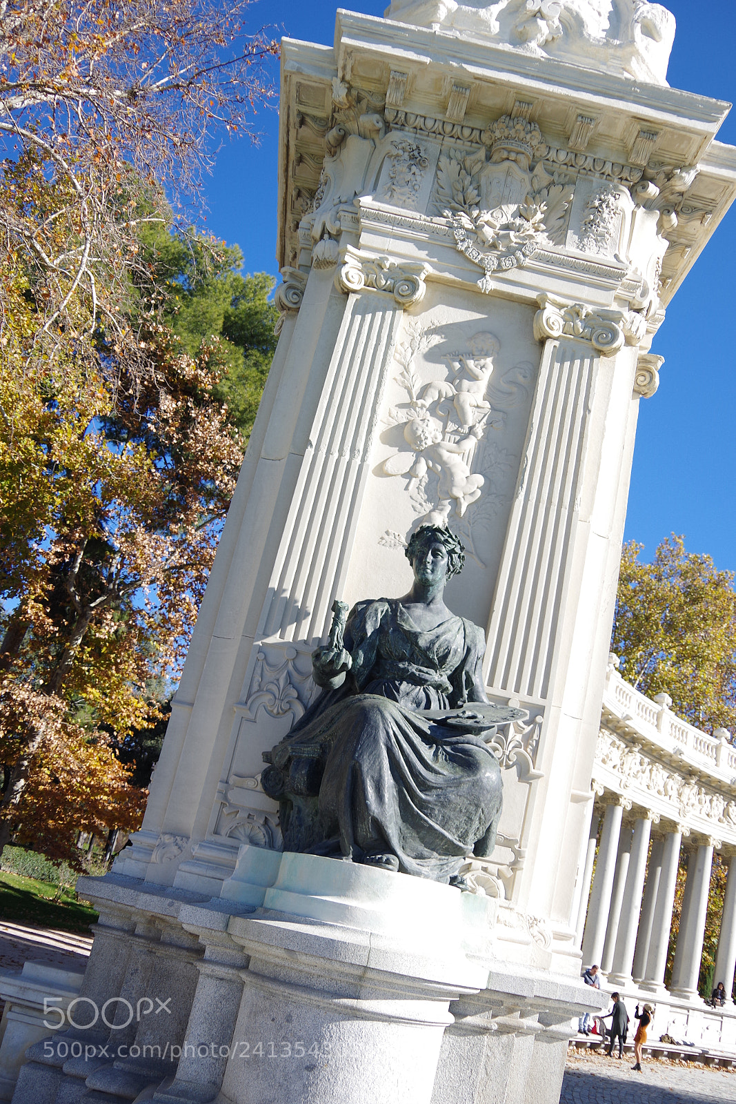 Pentax K-70 sample photo. Monumento a alfonso vii photography