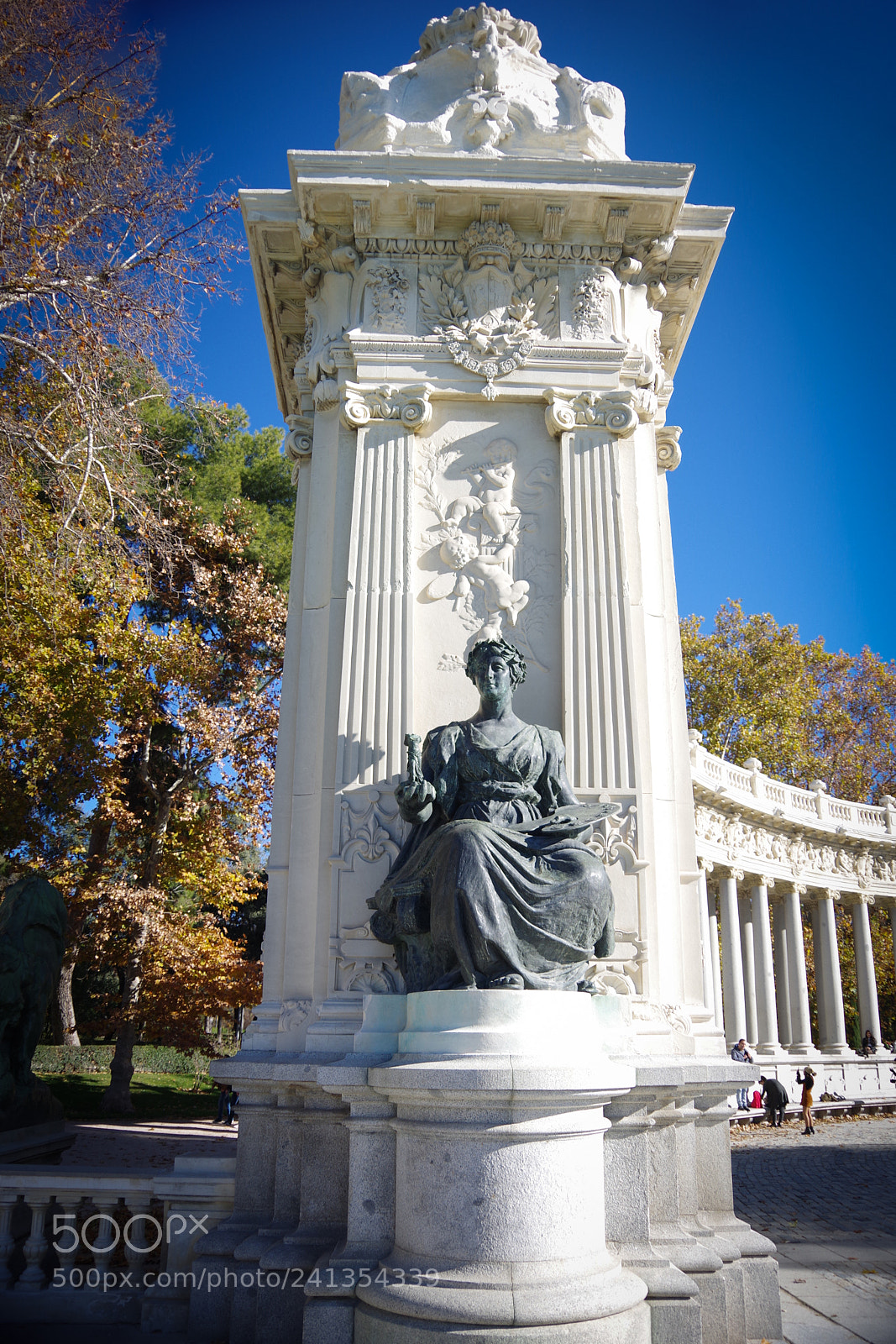 Pentax K-70 sample photo. Monumento a alfonso vii photography