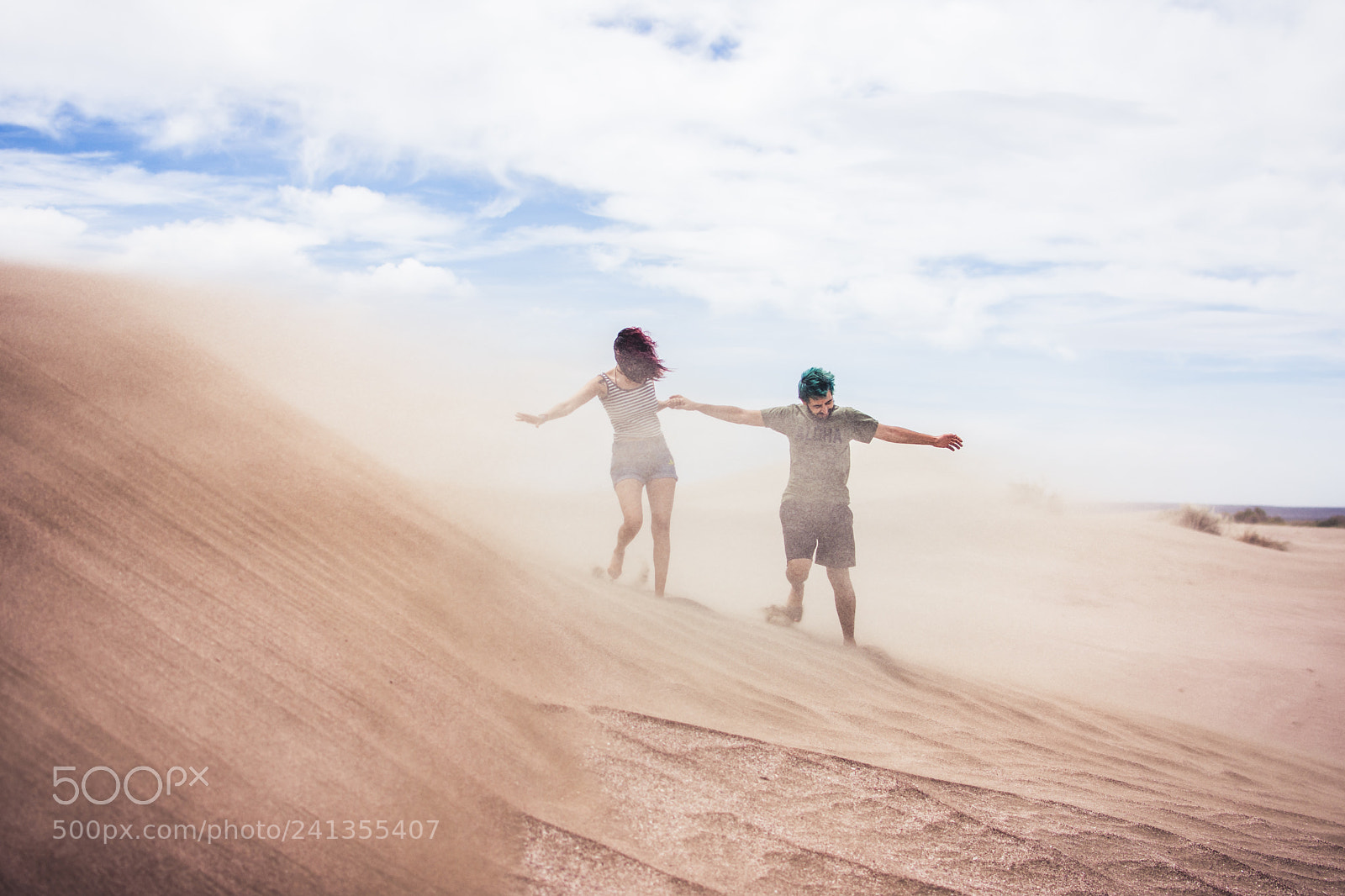 Nikon D7200 sample photo. Sand storm photography