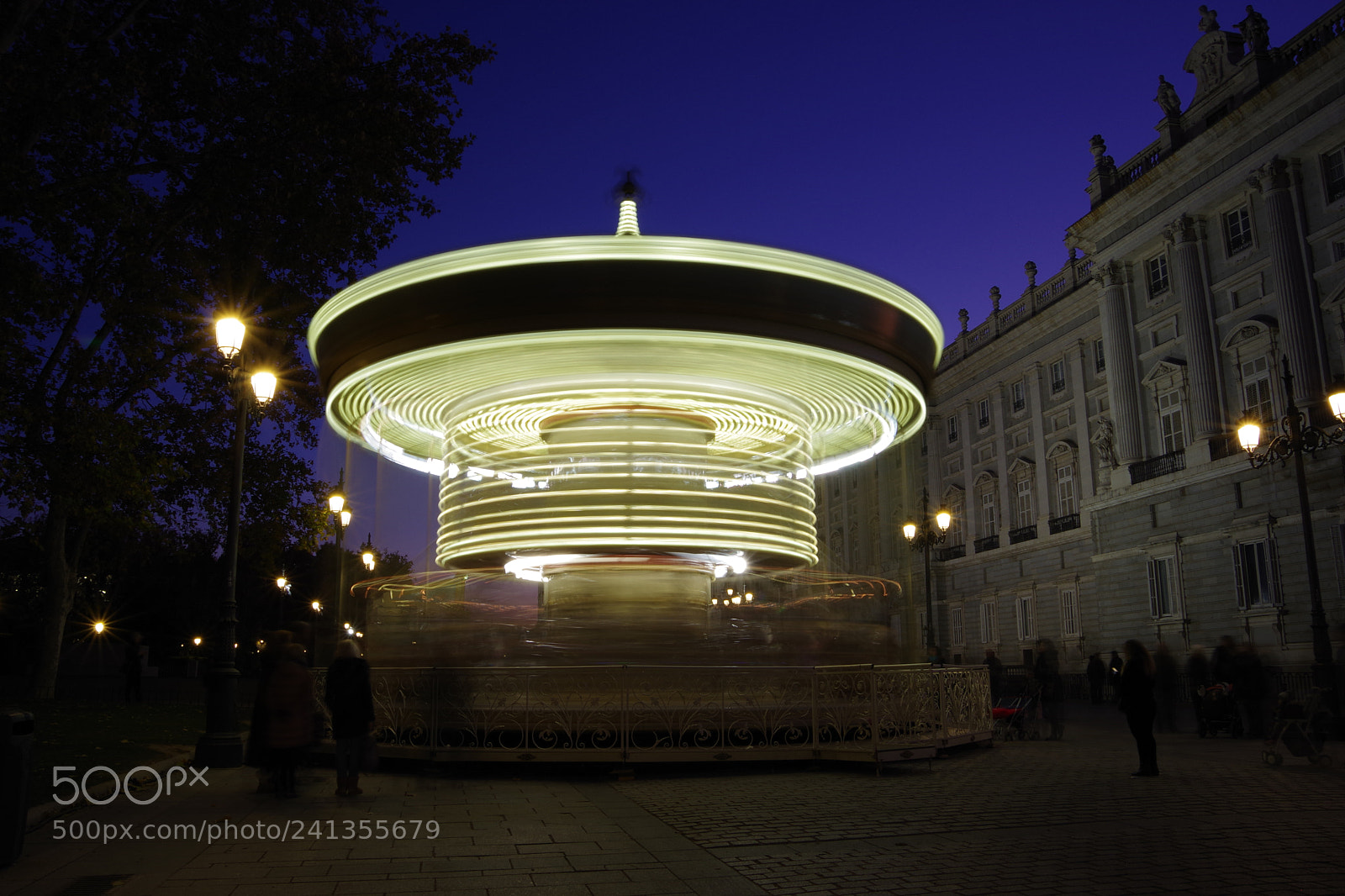 Pentax K-70 sample photo. Old carousel, madrid, spain photography