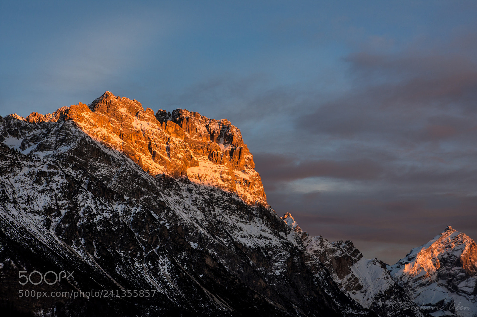 Nikon D7200 sample photo. Sunset in cortina photography
