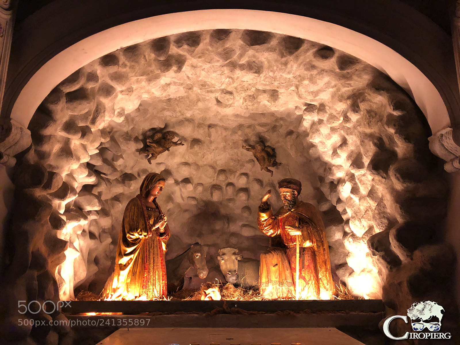 Apple iPhone X sample photo. Presepe della chiesa di photography
