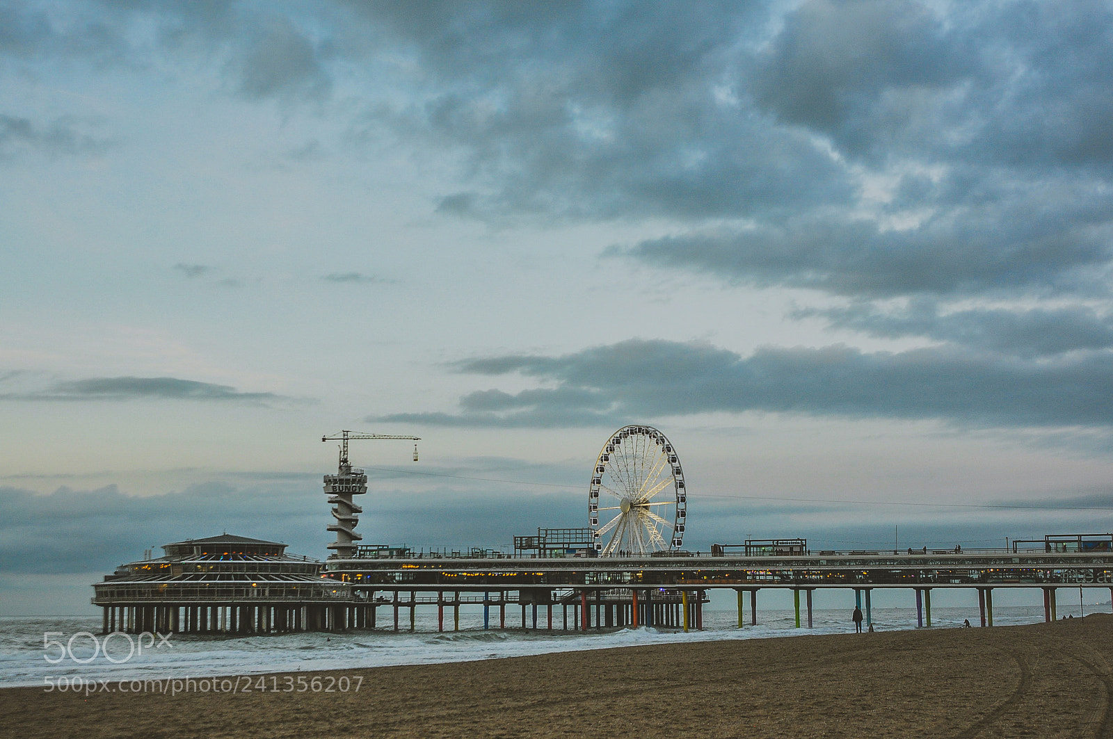 Nikon D90 sample photo. Pier photography