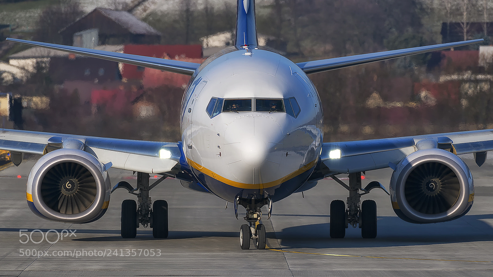 Nikon D800 sample photo. Ryanair boeing 737-800 ei-dcn photography