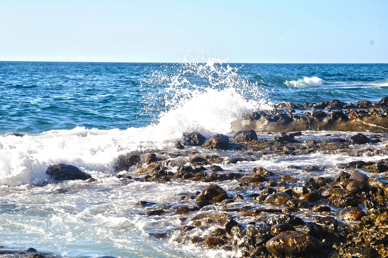 Nikon D300S sample photo. La mer silencieuse photography