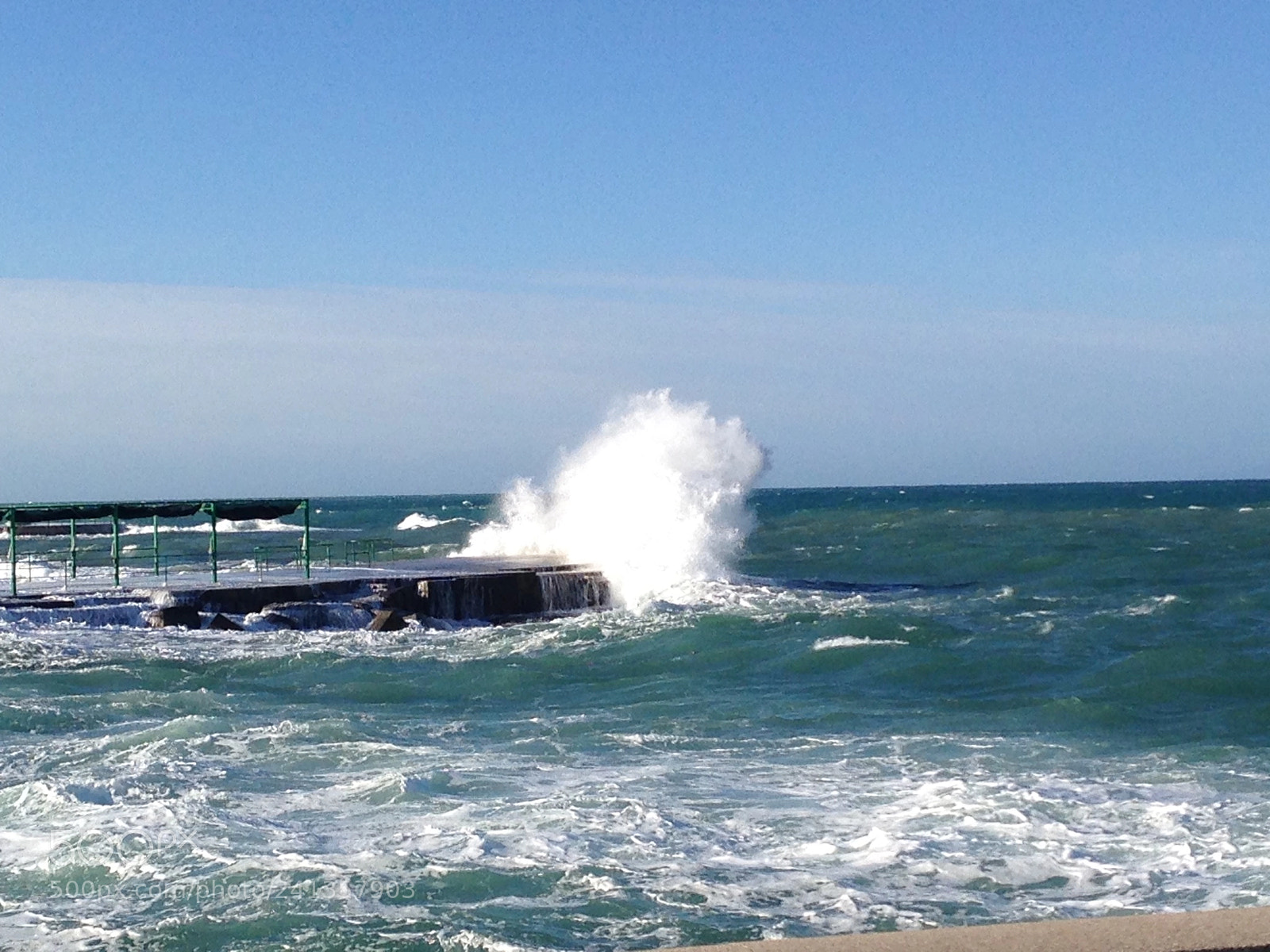 Apple iPhone 5 sample photo. Shock of the sea photography