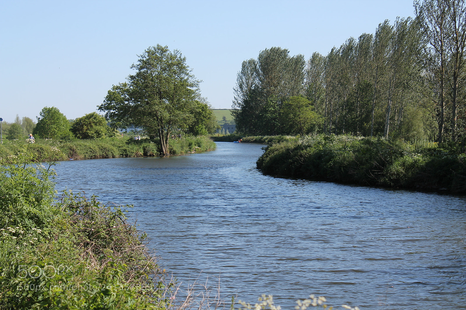Canon EOS 1100D (EOS Rebel T3 / EOS Kiss X50) sample photo. View along exeter canal photography
