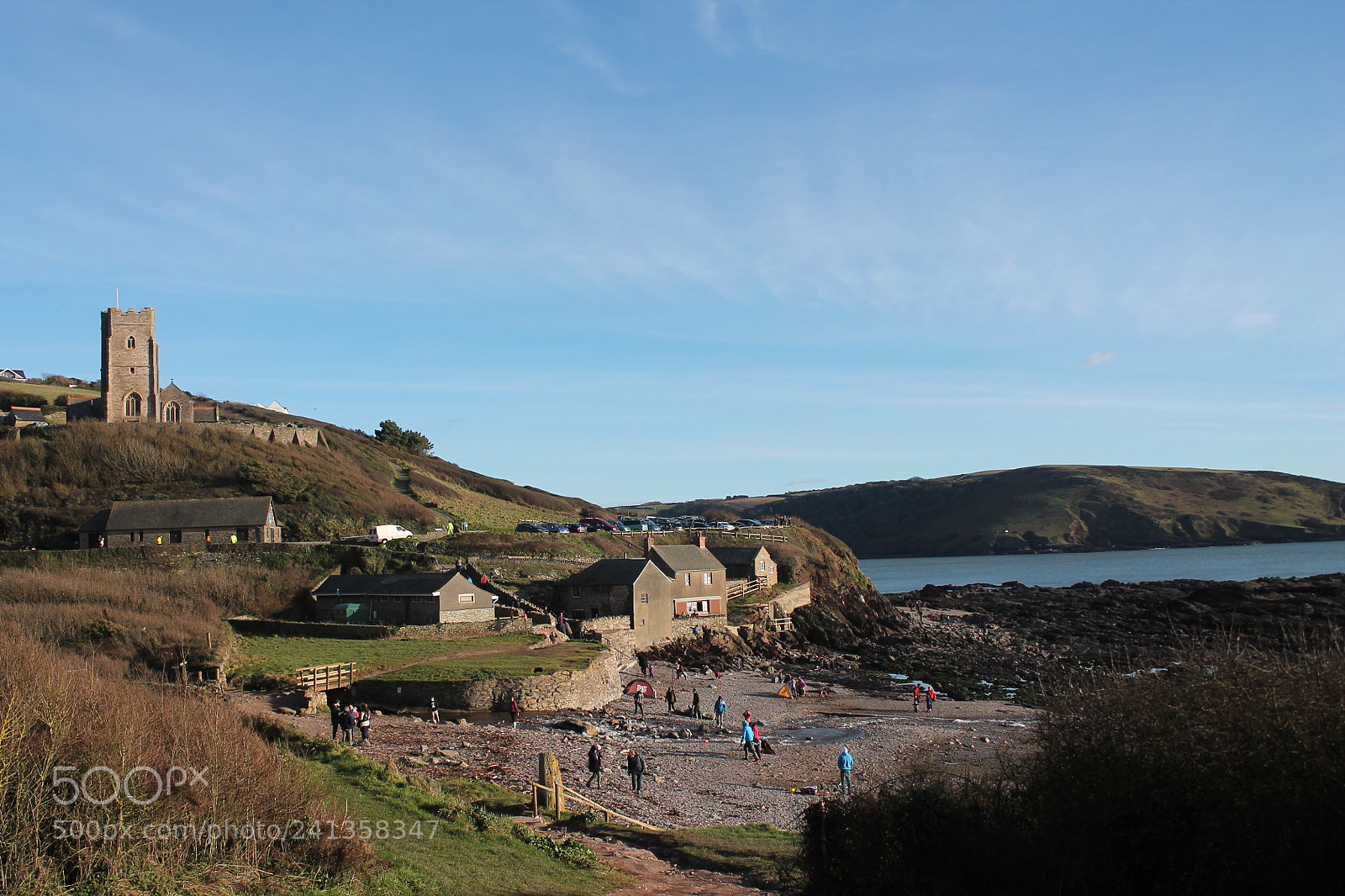 Canon EOS 1100D (EOS Rebel T3 / EOS Kiss X50) sample photo. Looking over wembury beach photography
