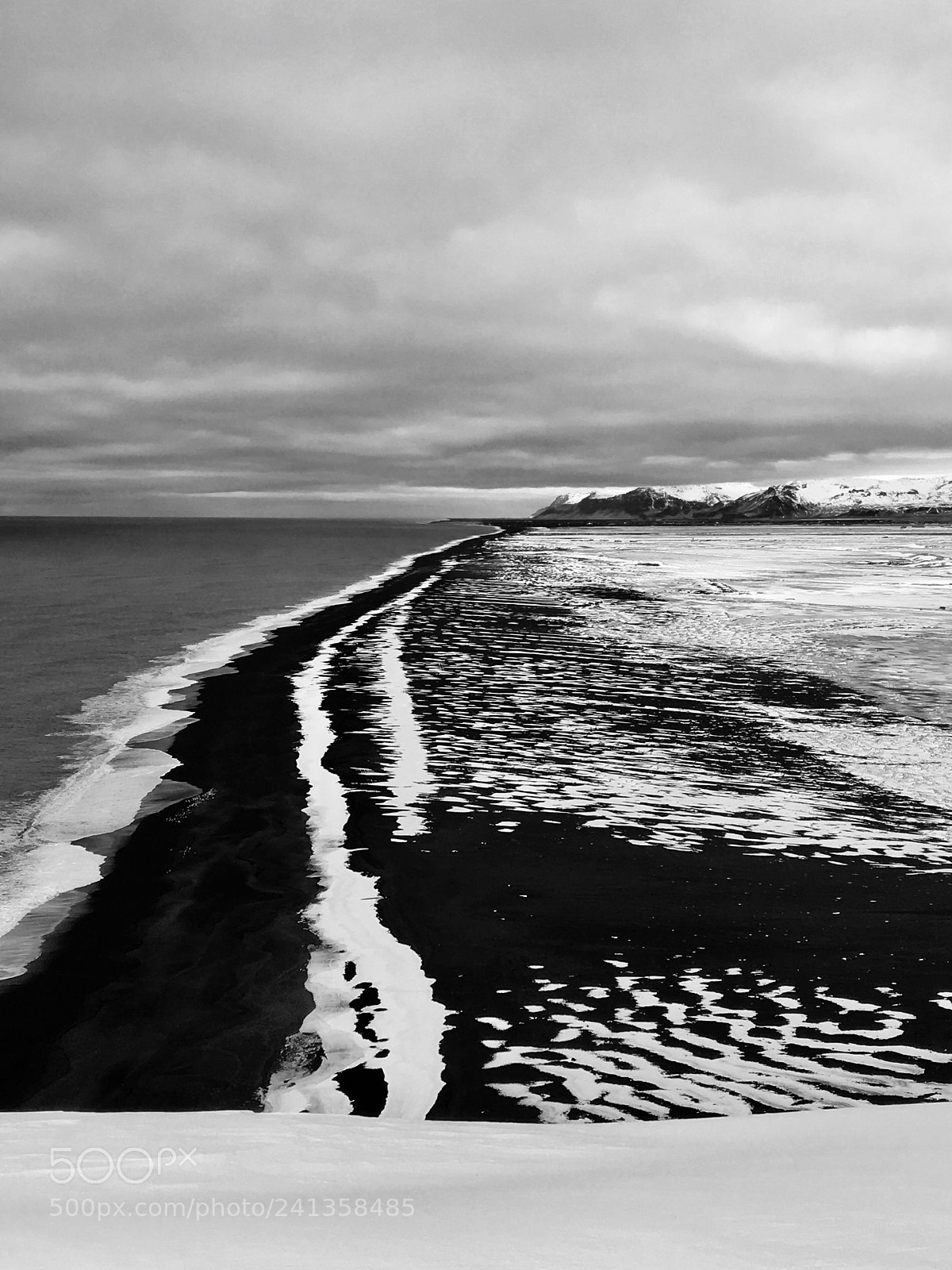 Apple iPhone 6s sample photo. Black sand photography