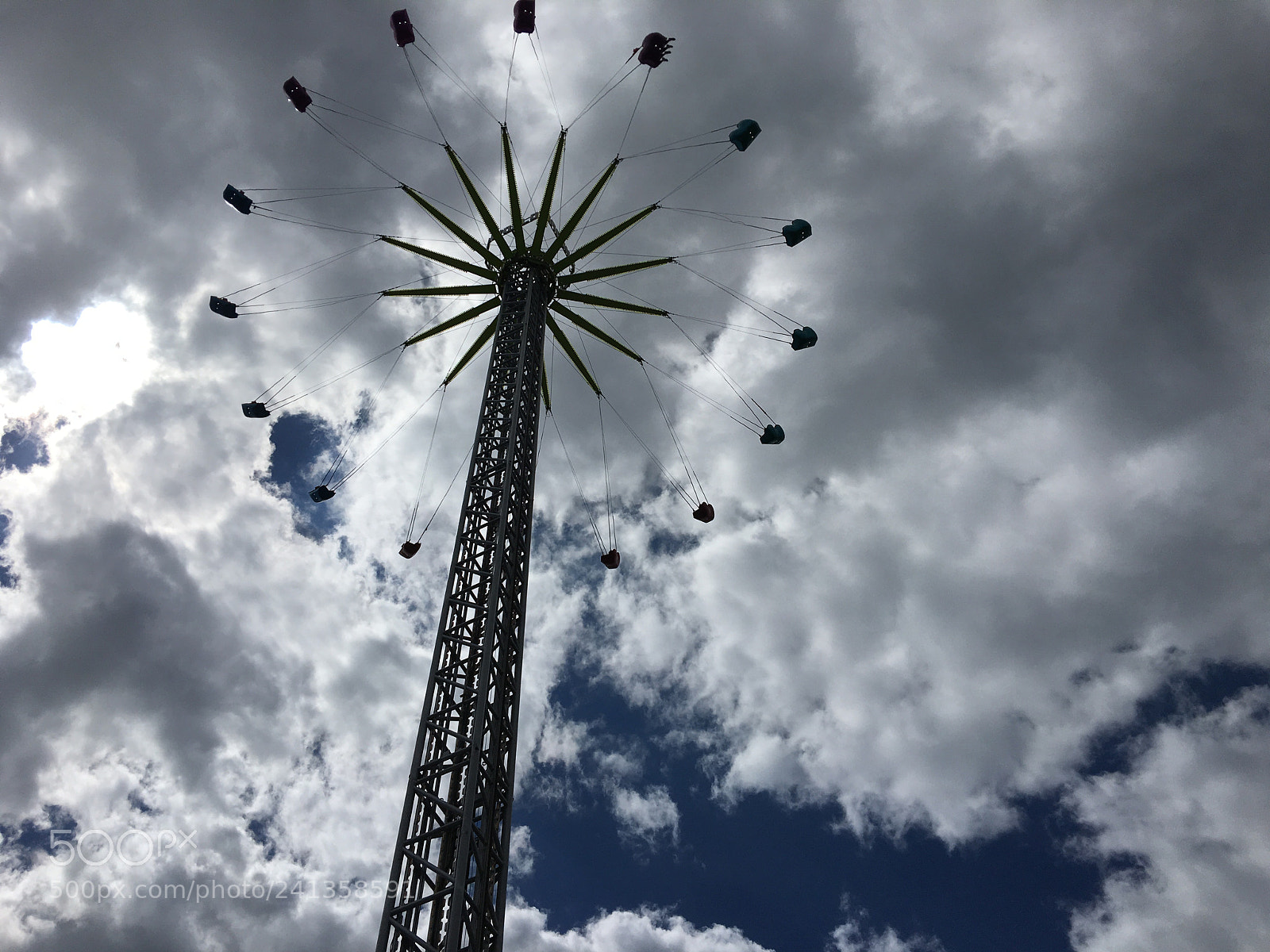 Apple iPhone 6s Plus sample photo. Fête foraine photography