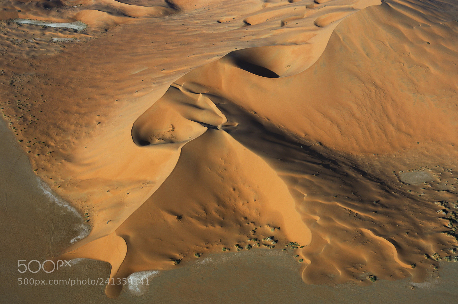 Nikon D2X sample photo. Aerial view of sand photography