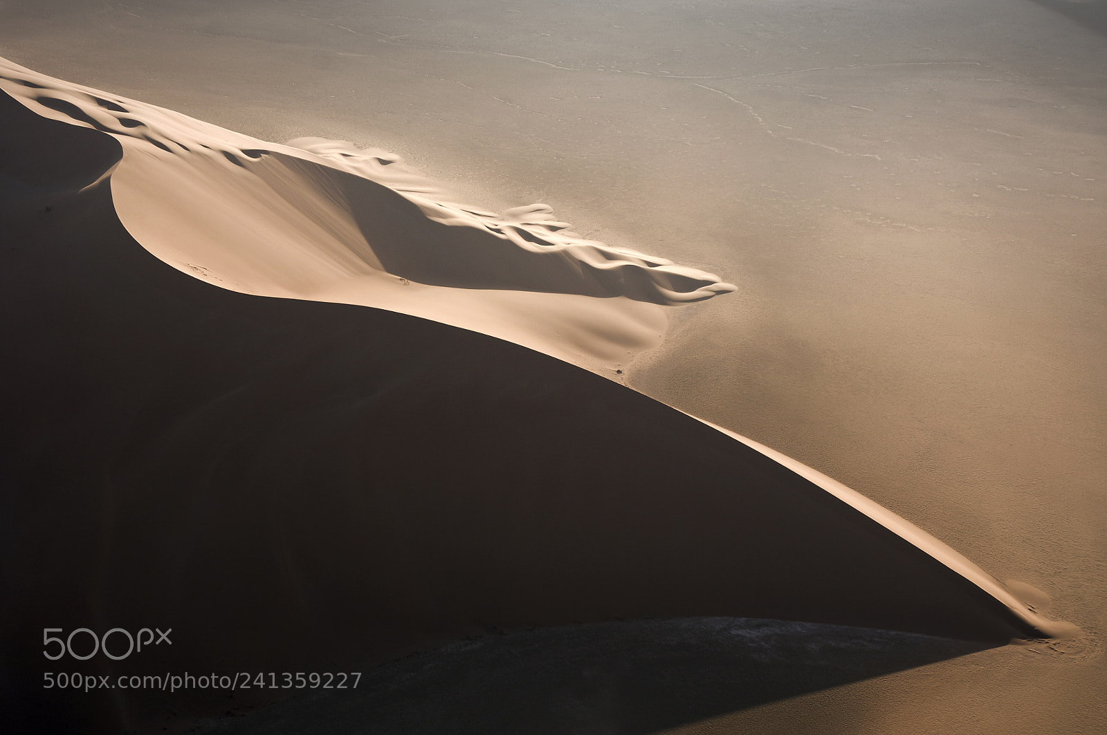 Nikon D2X sample photo. Aerial view of sand photography