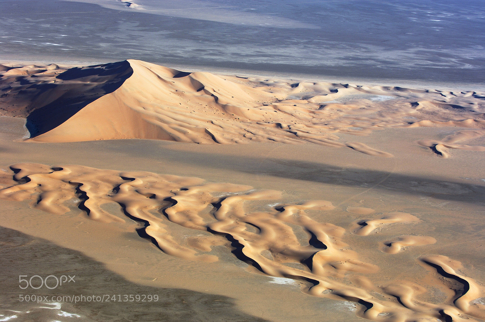 Nikon D2X sample photo. Aerial view of sand photography