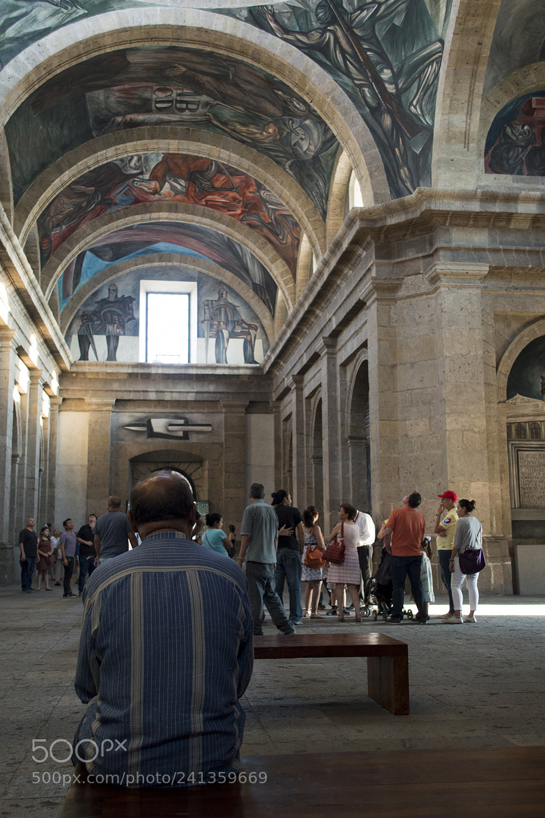 Nikon D3200 sample photo. Man admiring caba as photography