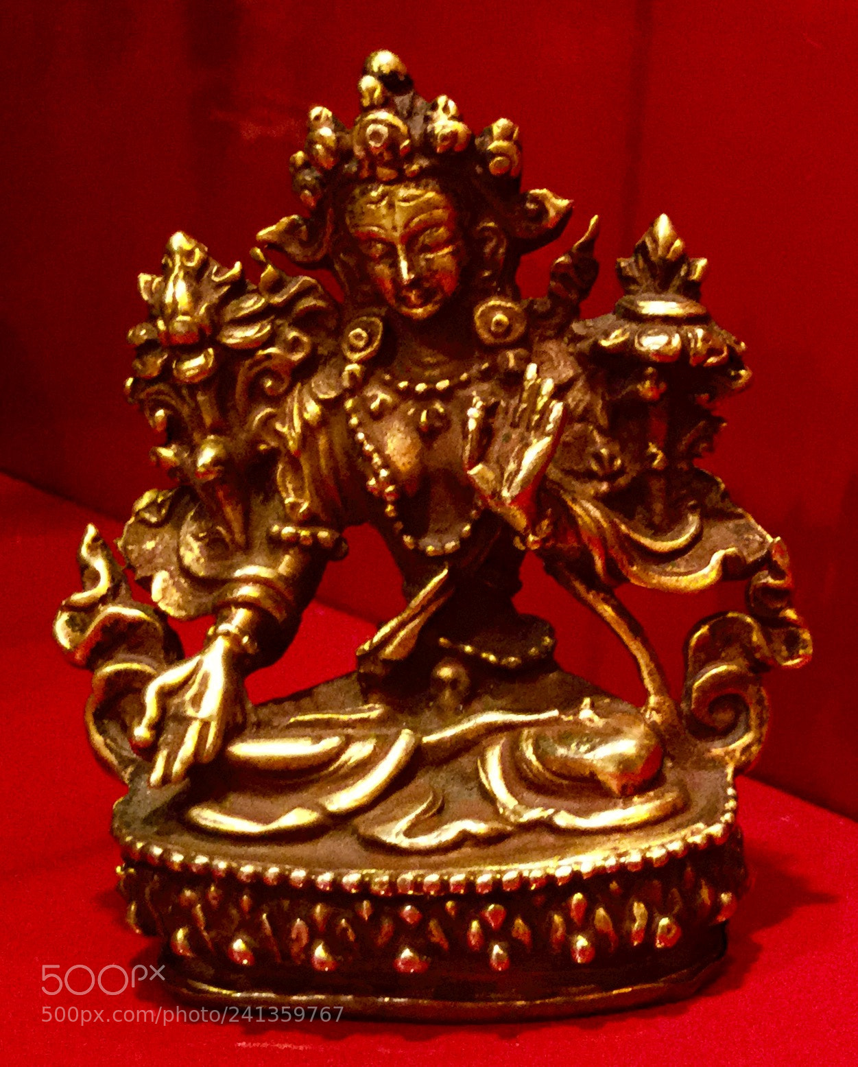 Apple iPad Air 2 sample photo. Tiny statue of tibetan photography