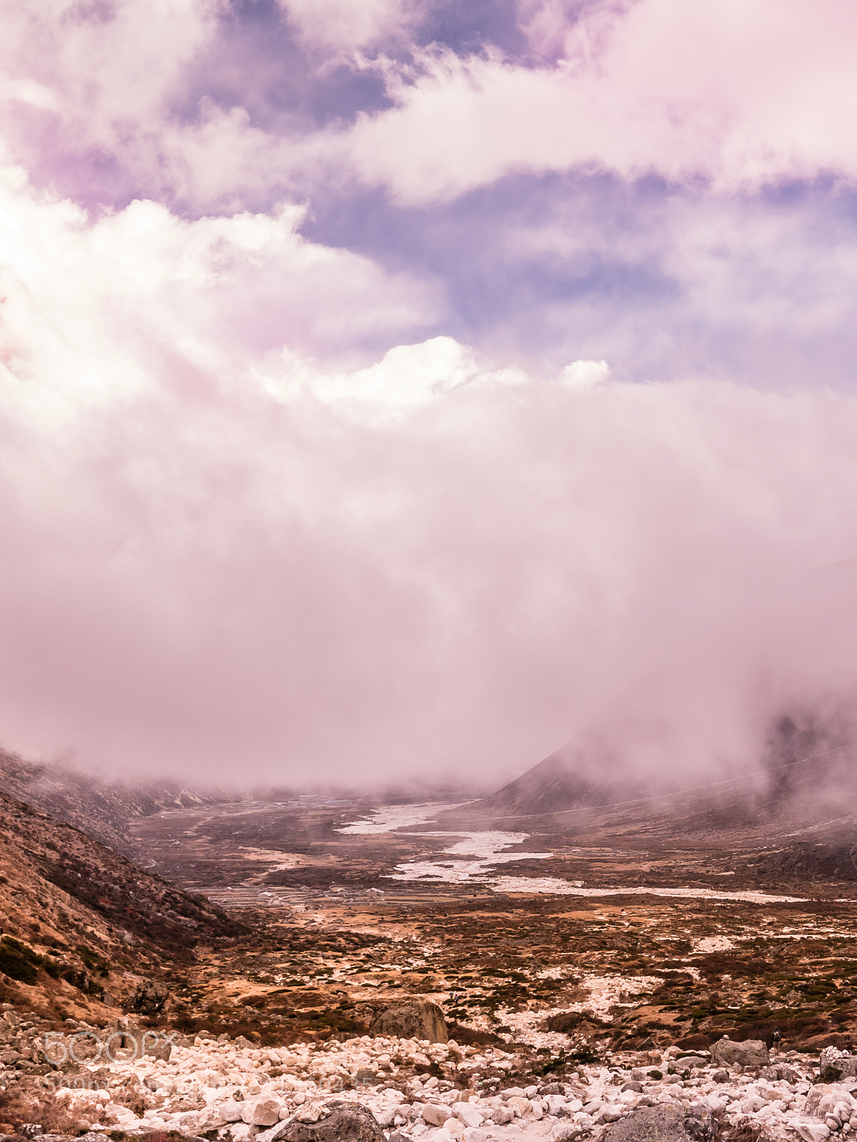Panasonic Lumix DMC-LX100 sample photo. Dreamy view a valley photography