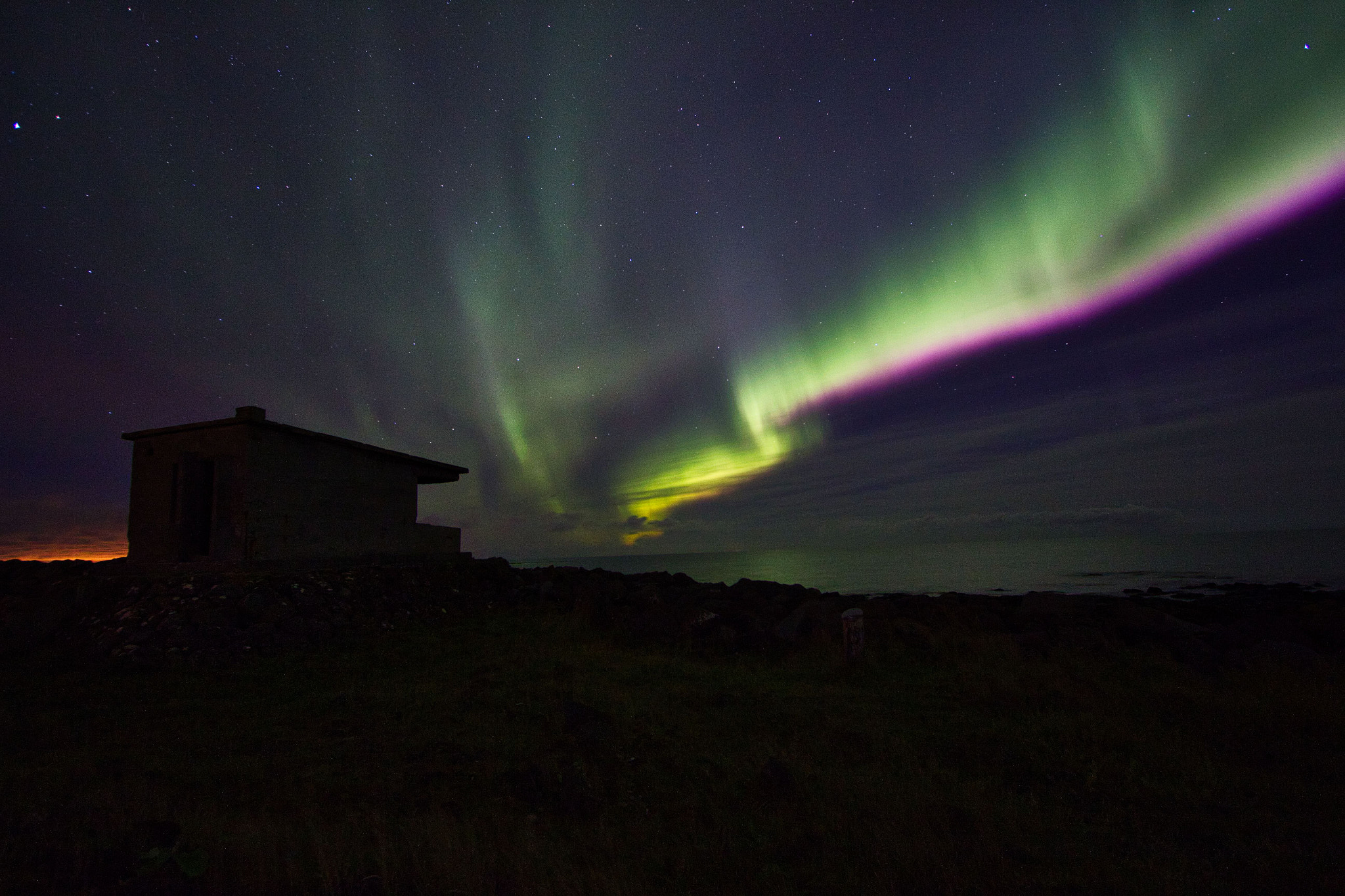 Canon EF-S 10-22mm F3.5-4.5 USM sample photo. Northern lights photography