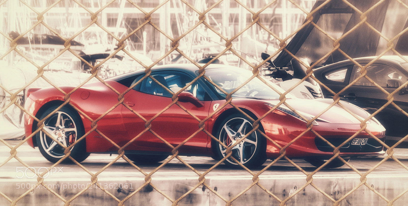 Nikon D5500 sample photo. Ferrari photography