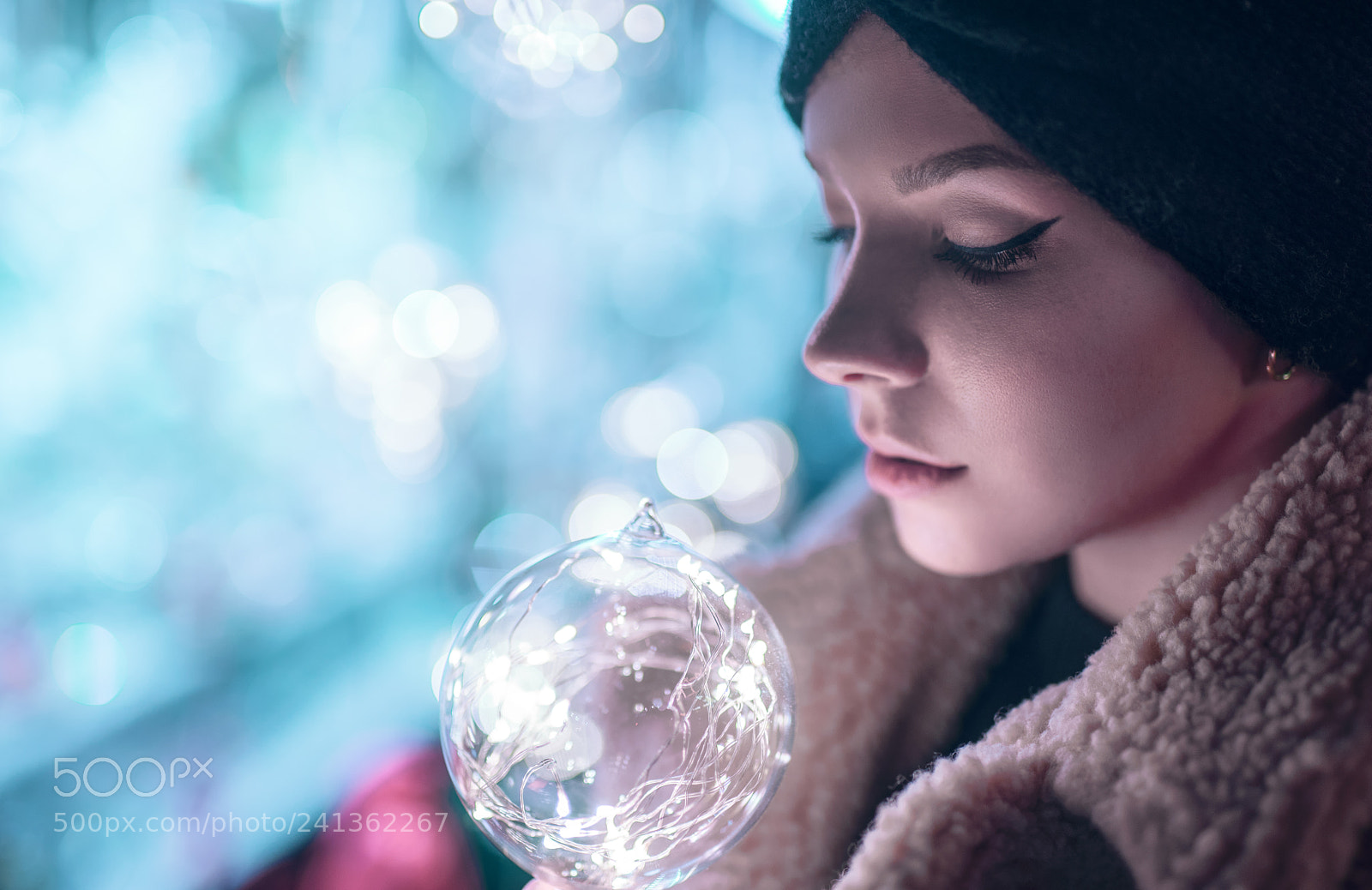 Sony a7 sample photo. Icy lights photography