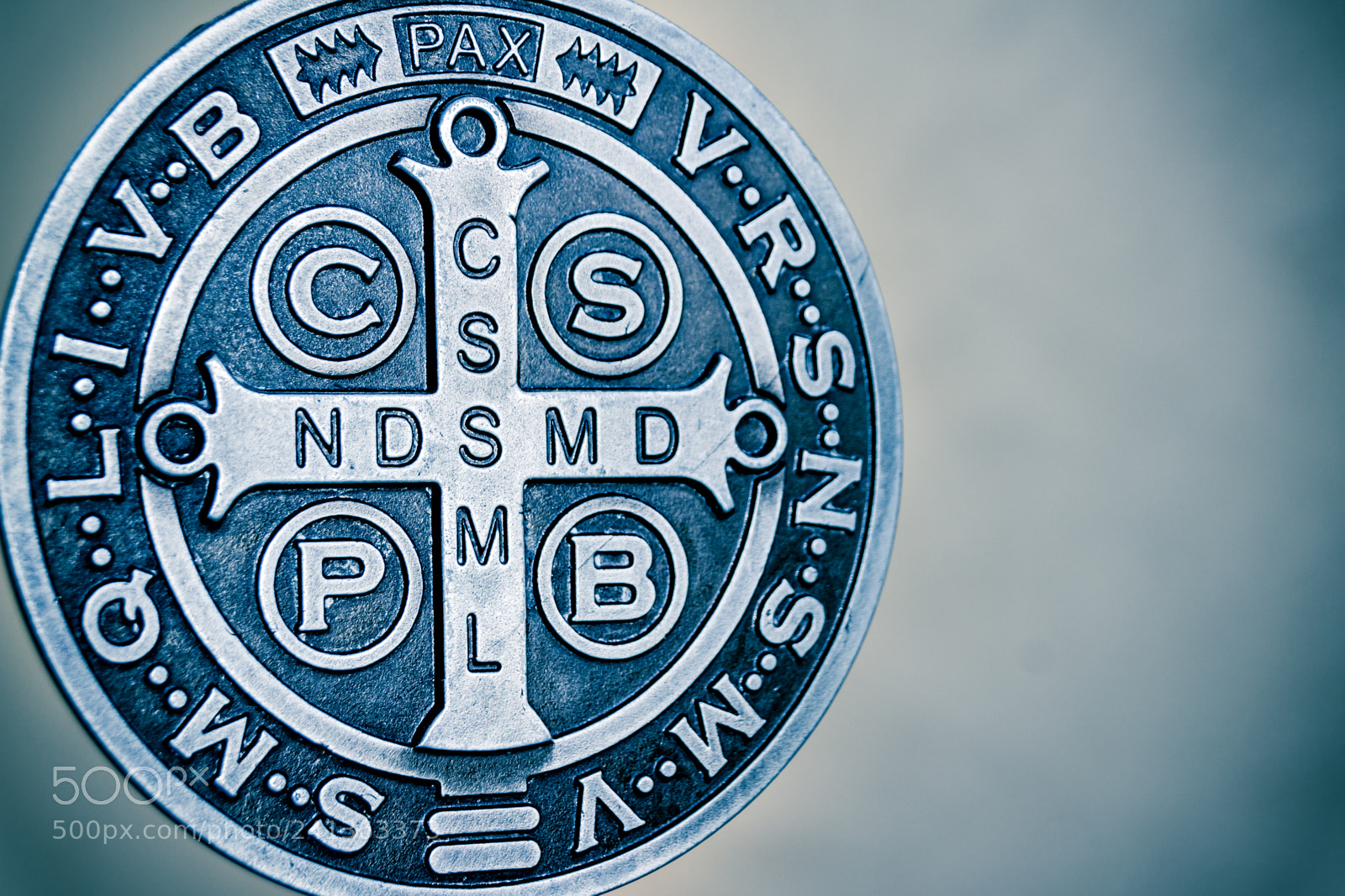 Canon EOS 1200D (EOS Rebel T5 / EOS Kiss X70 / EOS Hi) sample photo. Saint benedict medal symbols photography