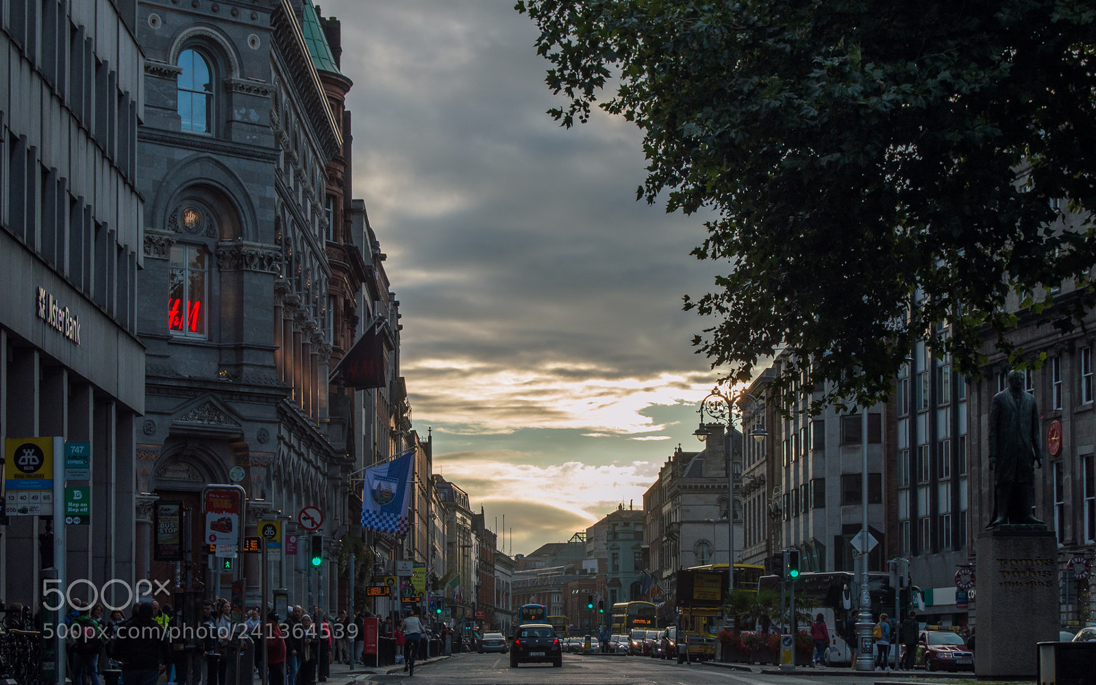 Nikon D3200 sample photo. Streets of dublin photography