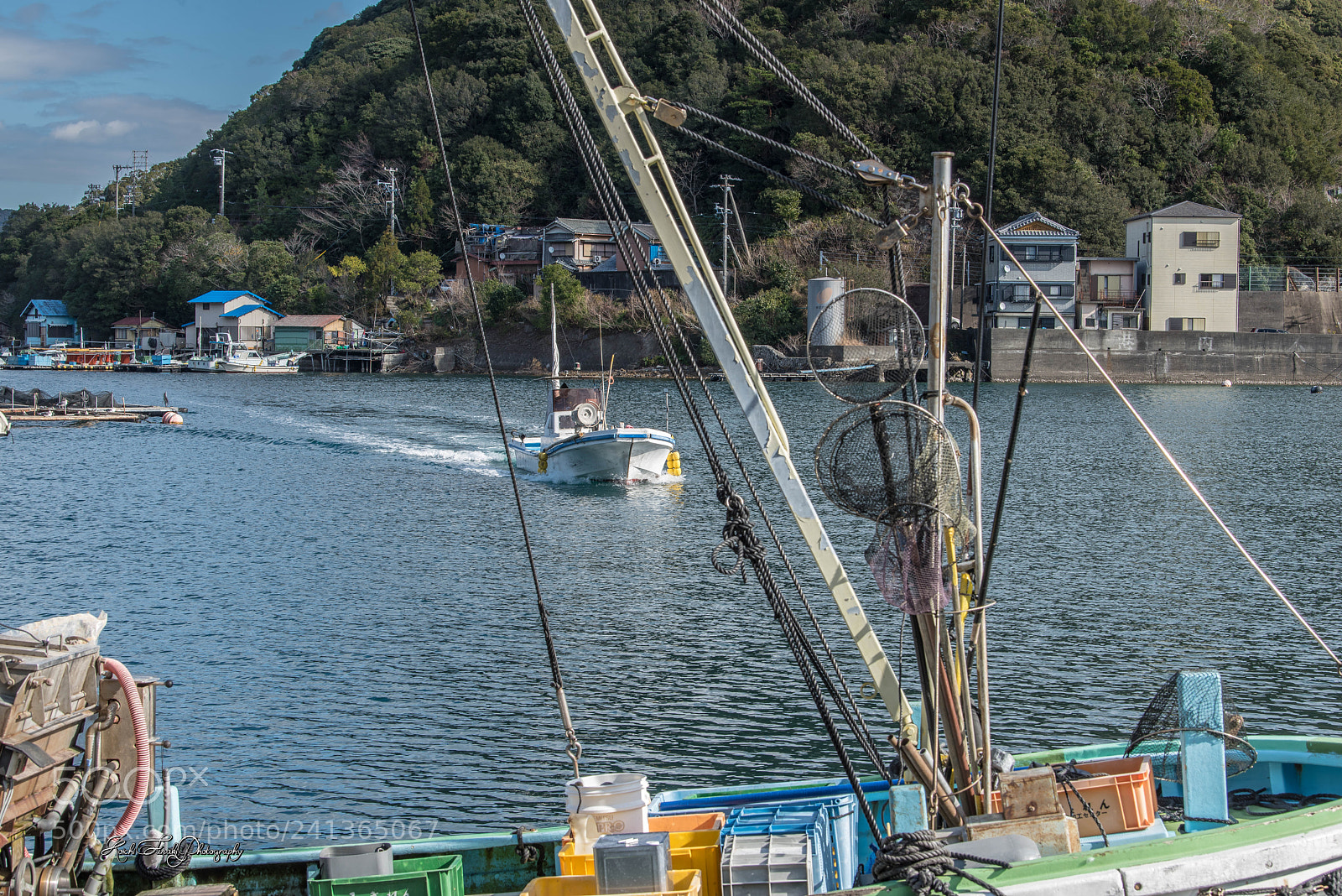 Nikon D810 sample photo. Small fishing port photography
