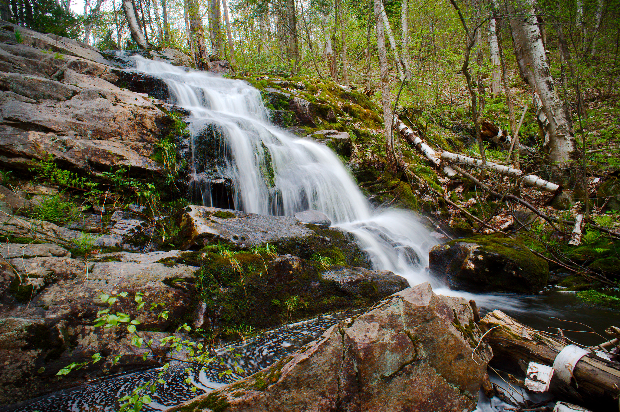 Sony Alpha NEX-C3 sample photo. Spring runoff photography