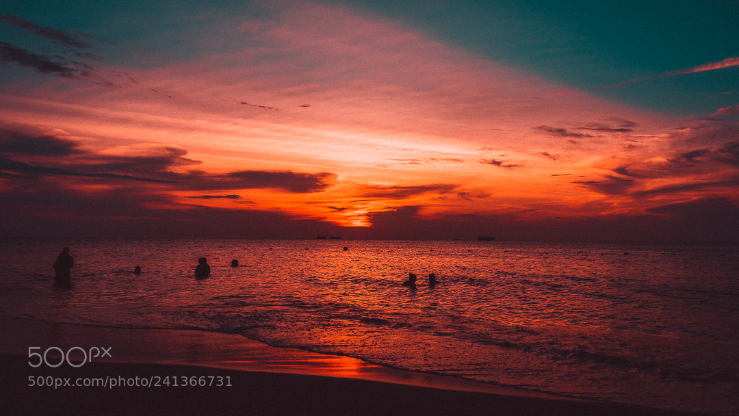 Sony a7 II sample photo. Sunset at santa marta photography
