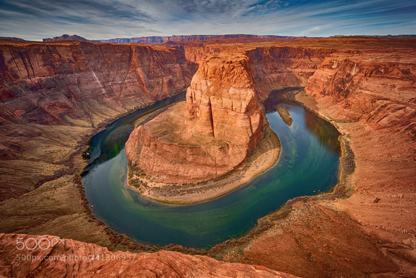 Nikon D3000 sample photo. Horseshoe bend photography