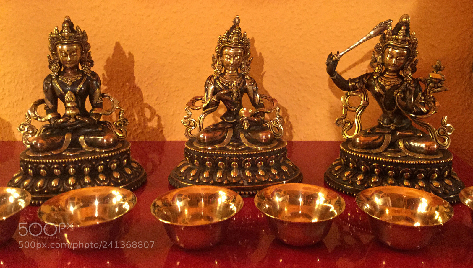 Apple iPad Air 2 sample photo. Three tibetan buddhist deities photography
