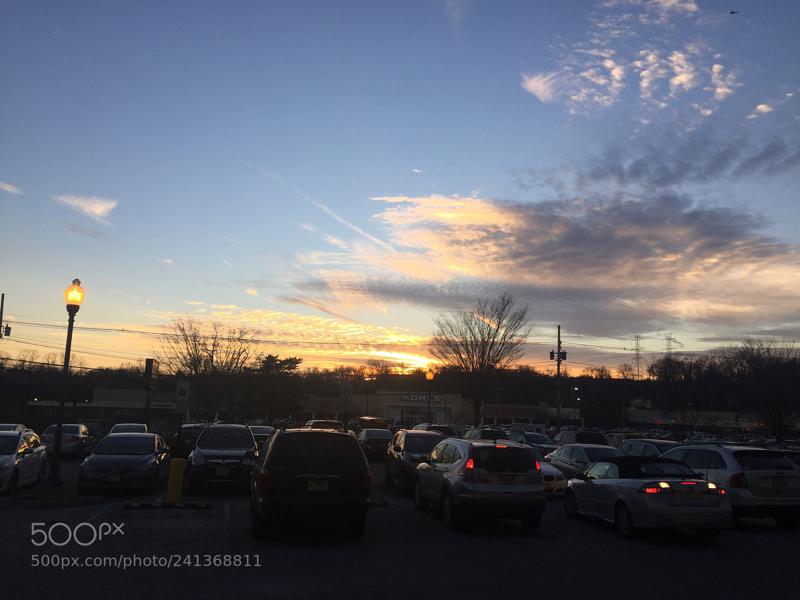 Apple iPhone 6 sample photo. Sunset from a bookstore photography