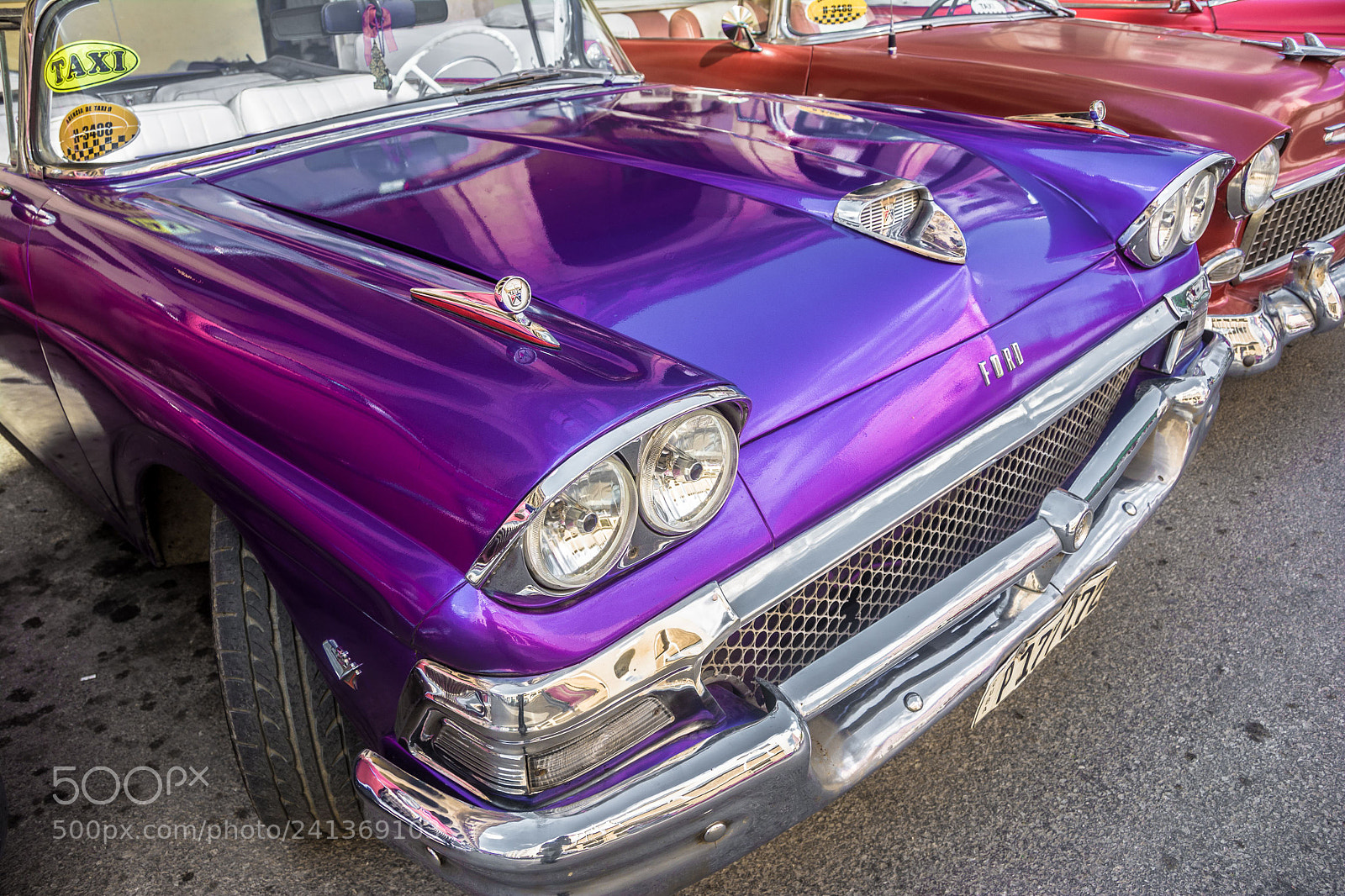 Nikon D7100 sample photo. Old cuban cars photography