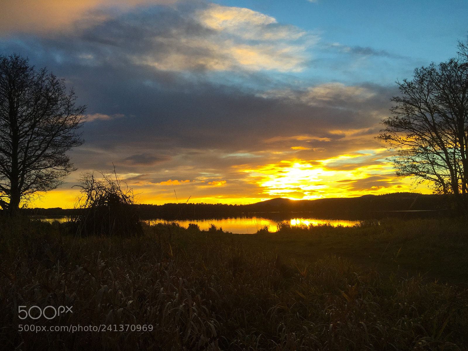 Apple iPhone 6 sample photo. Golden sunset on the photography