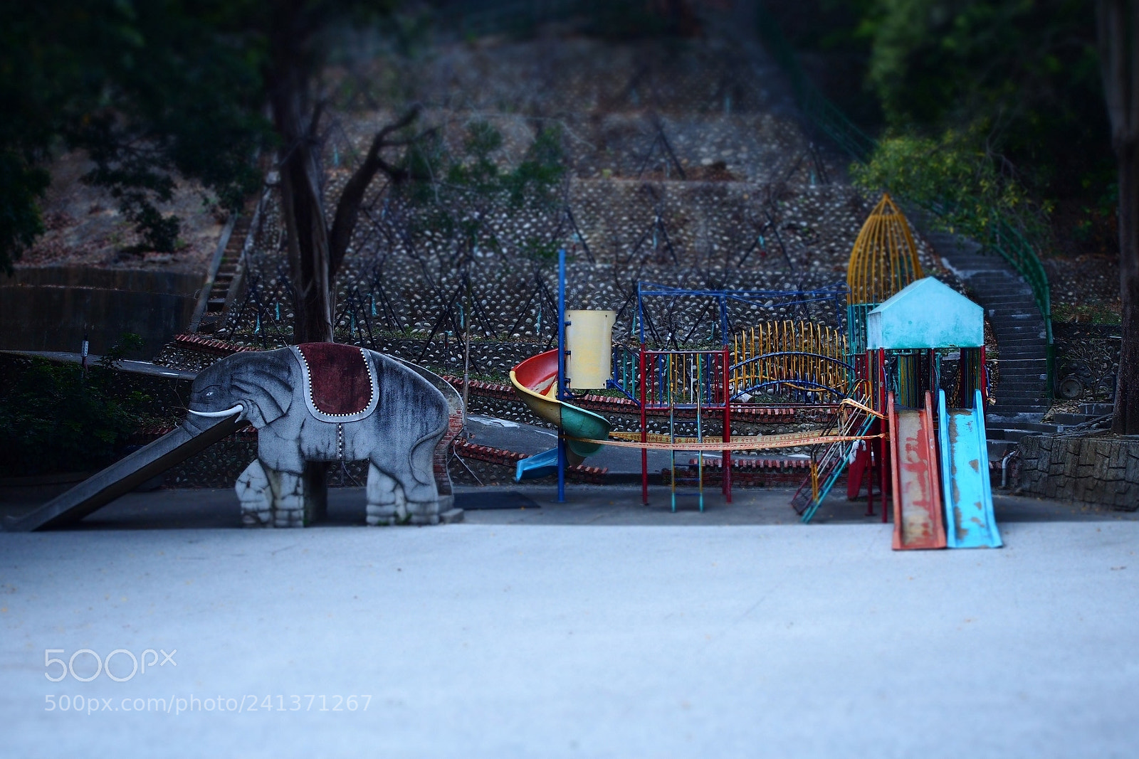 Olympus OM-D E-M5 sample photo. The playground in my photography