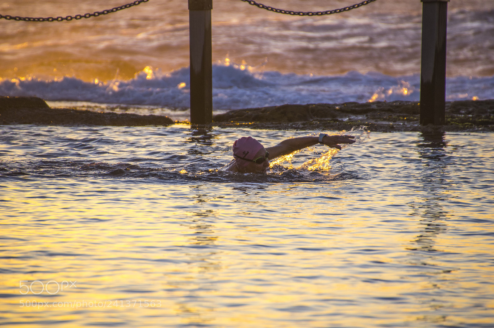 Pentax K-3 II sample photo. Swimming photography