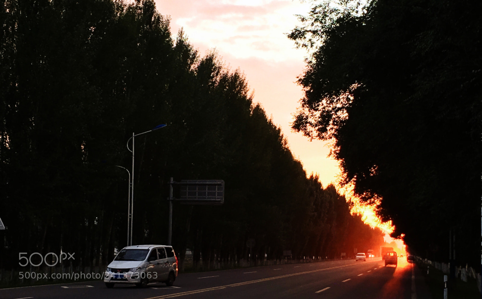 Apple iPhone 6s sample photo. Sunset in narat, xinjiang photography