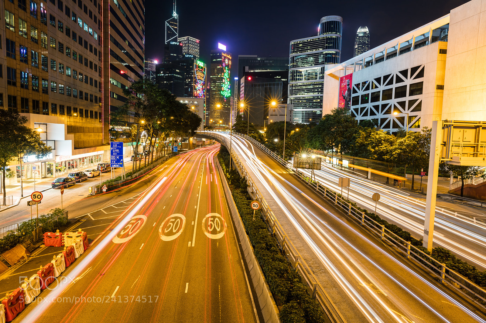 Canon EOS 5DS sample photo. Hong kong night photography