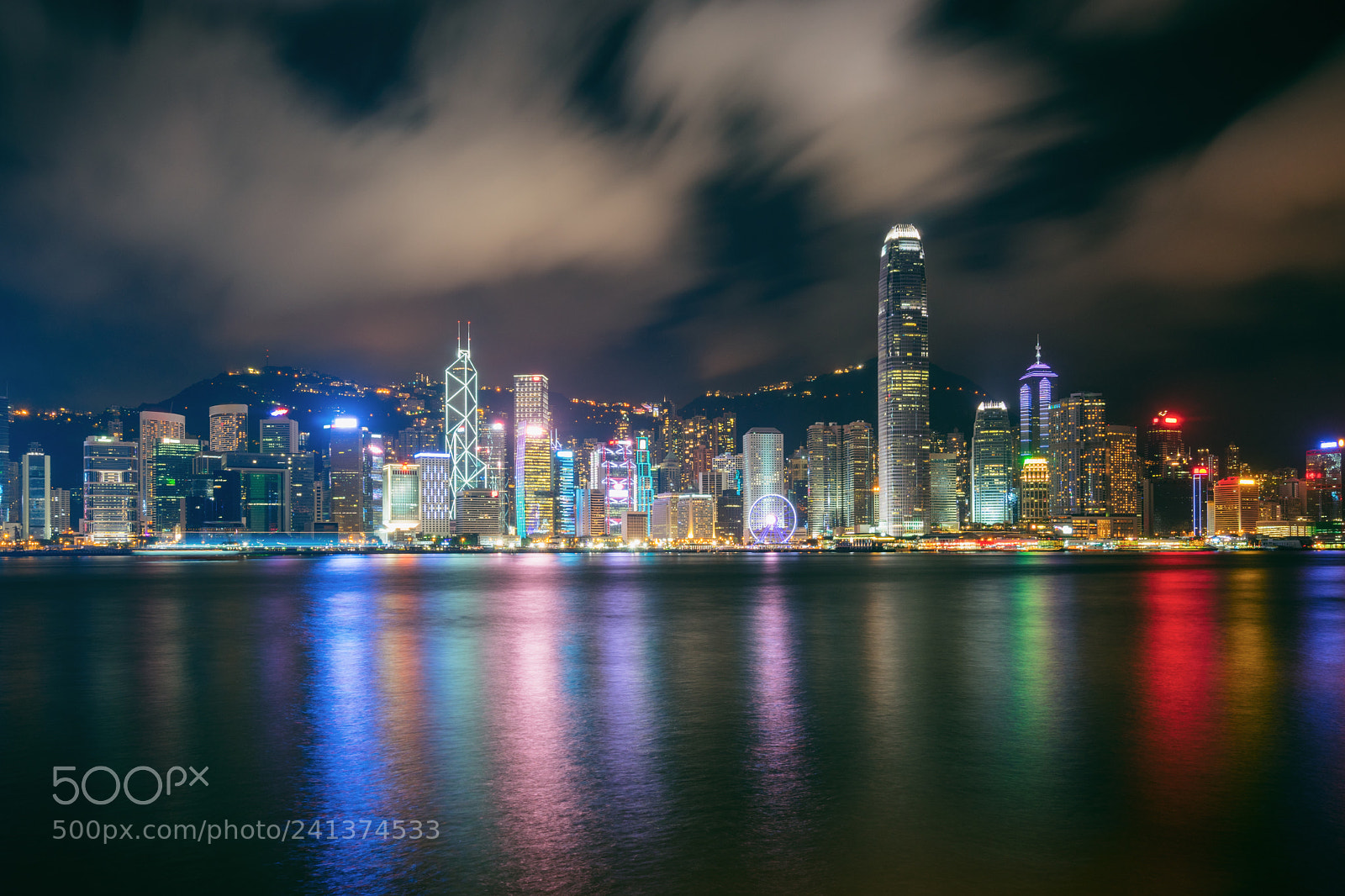 Sony a7 sample photo. Hong kong city skyline photography