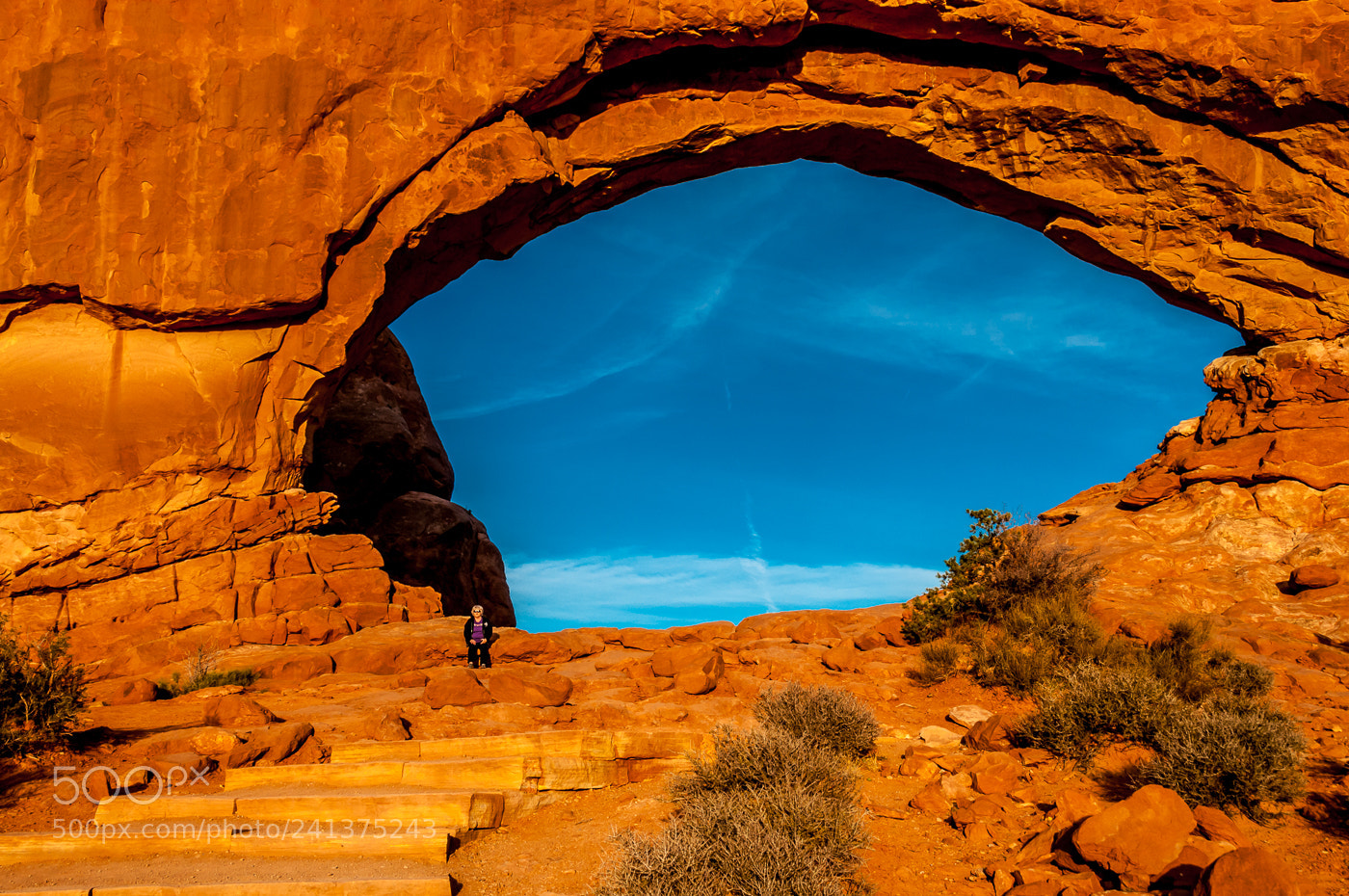 Nikon D300 sample photo. Arch in arches photography