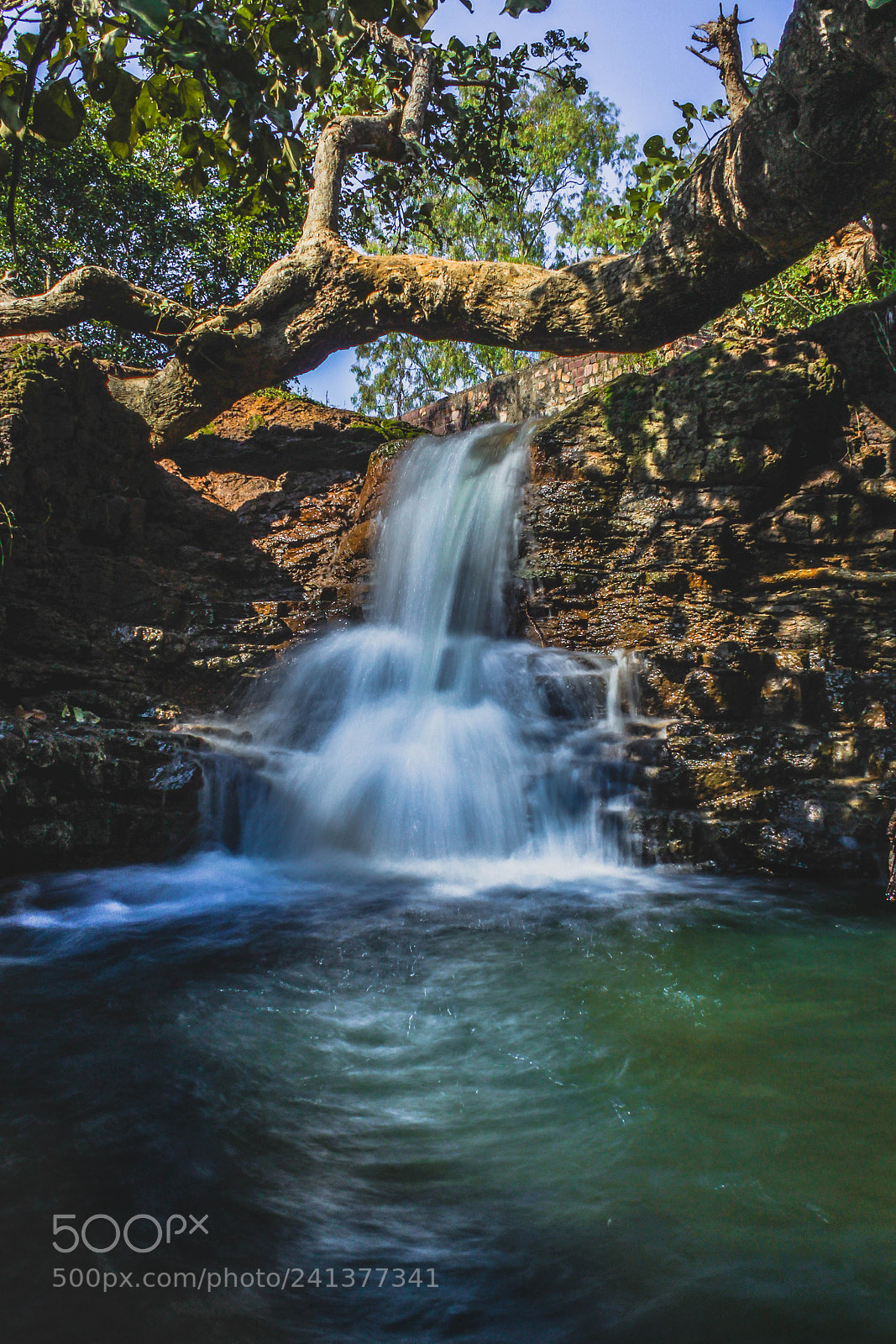 Canon EOS 1300D (EOS Rebel T6 / EOS Kiss X80) sample photo. A small waterfall photography